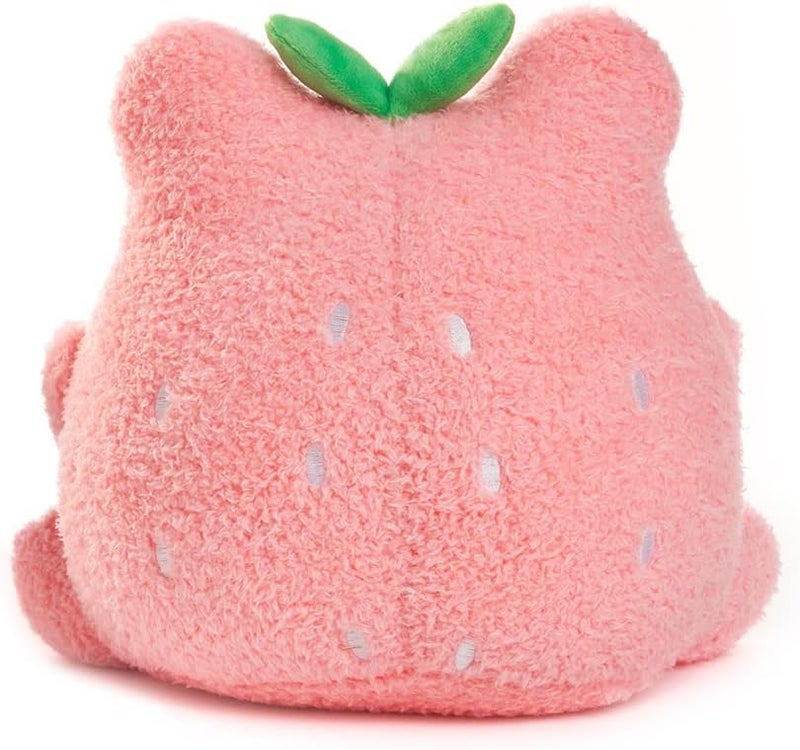 Luckam 9 Inches Kawaii Strawberry Froggie Plush Toy - Super Soft Collectible Stuffed Animal for Kids and Collectors - Image 2