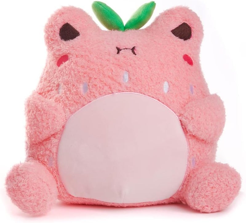 Luckam 9 Inches Kawaii Strawberry Froggie Plush Toy - Super Soft Collectible Stuffed Animal for Kids and Collectors - Image 3