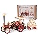 Wowood 3D Wooden Puzzles for Adults Steam Locomotive Model Cars Kits for Adults 3D Wood Puzzle Adult Valentines Day Gift Model Building Kits TrainHobbiesCrafts - Image 3