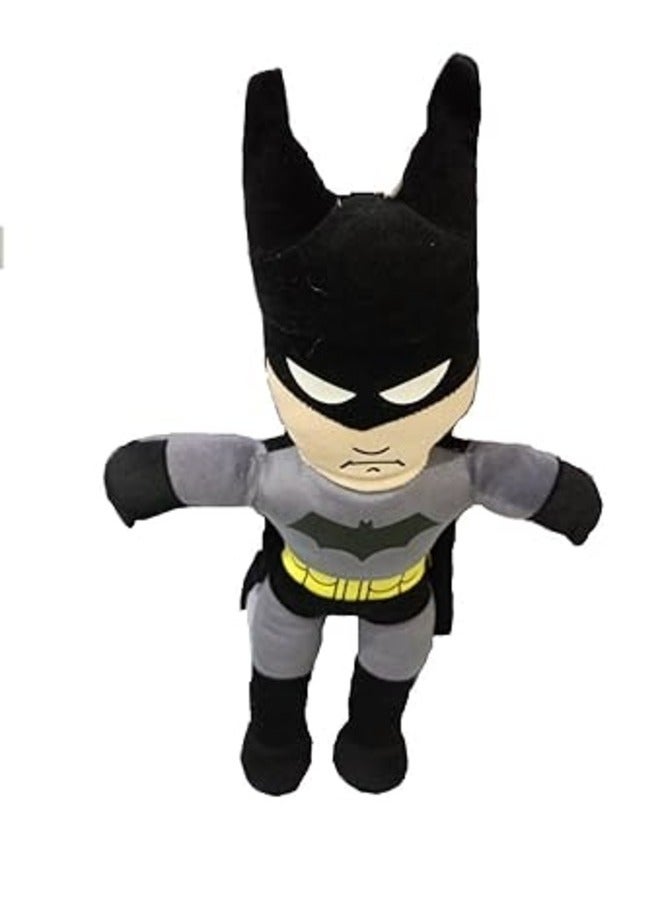 Medium Black Batman Teddy Bear – Soft Plush Superhero Stuffed Animal Toy for Kids, Perfect Birthday Gift for Children, Cuddly Batman Plush Toy - Image 3