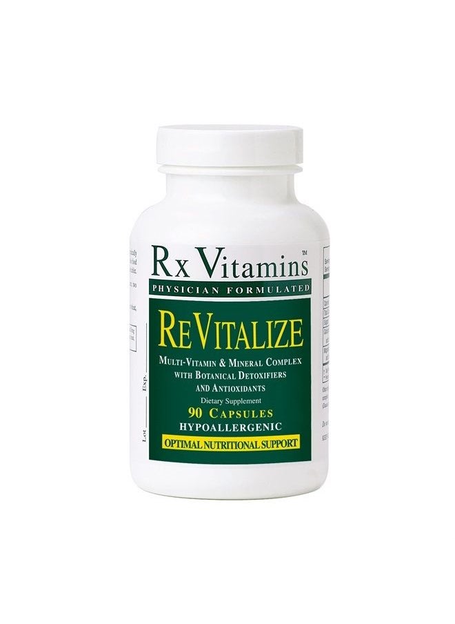 Rx Vitamins ReVitalize Dietary Supplement, 90 Capsules 