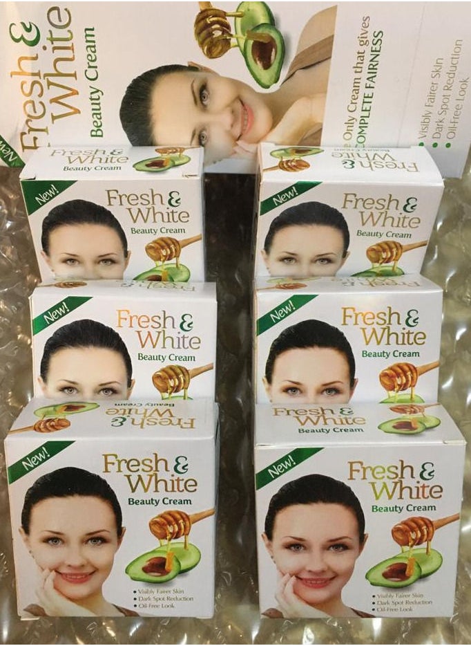 fresh & white - Face Beauty Cream 6pcs/25gm. - Image 1