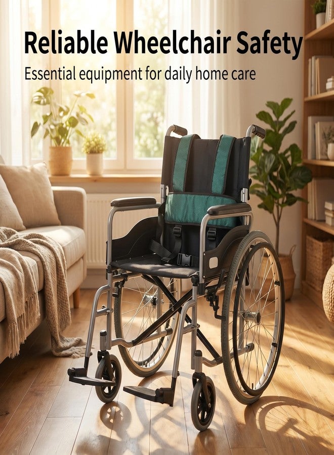 KUAZIDAR Reversible Wear Wheelchair Torso Support Vest with Quick Release Buckle, Breathable Padded Shoulder Harness, Adjustable Chest Support Belt for Elderly - Image 4