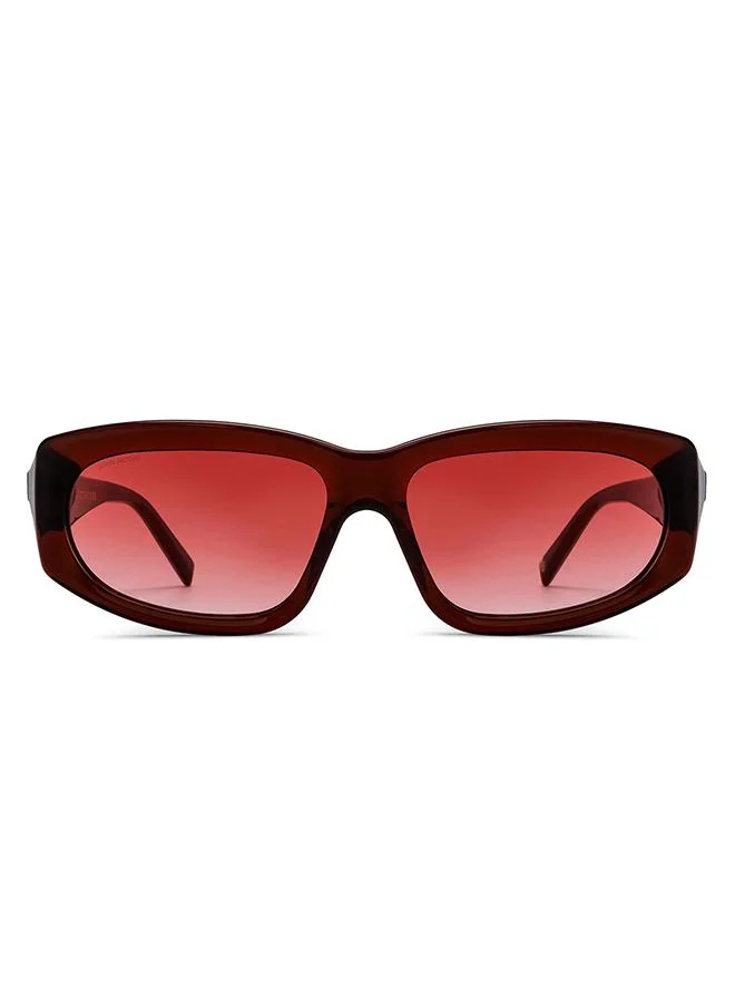 John Jacobs Full Rim Rectangular Stylish & Premium Sunglasses 100% UV Protected Unisex Extra Wide JJ S16446
