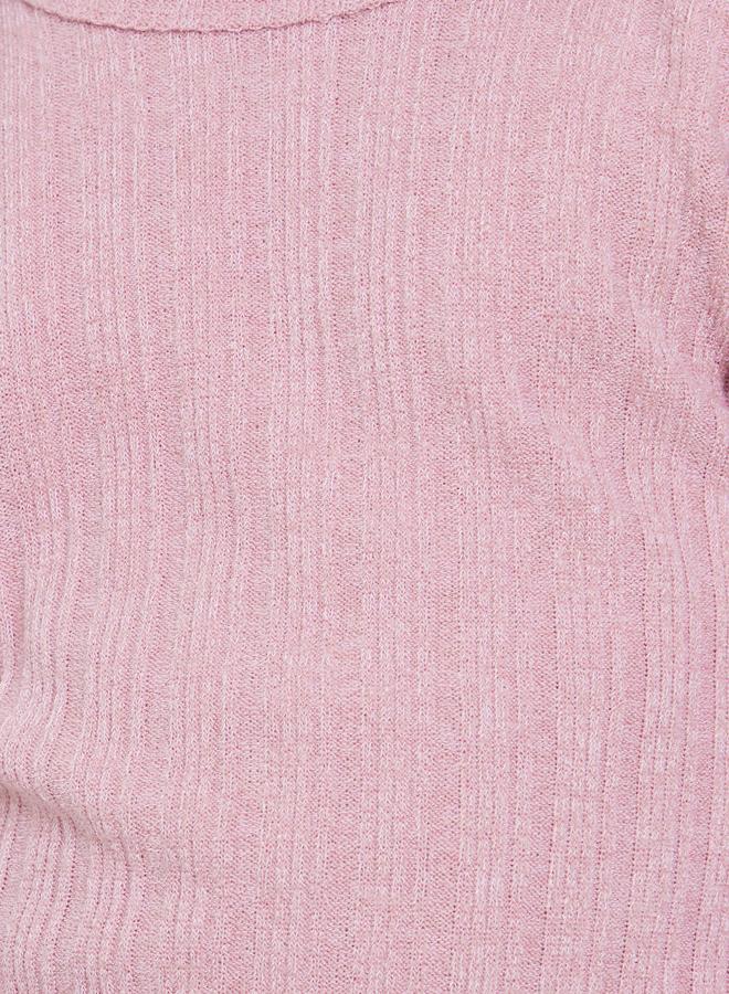 تايك تو طقم بناتي من تي شيرت بنقوش مربعة وبنطلون واسع كاروهات - Image 4