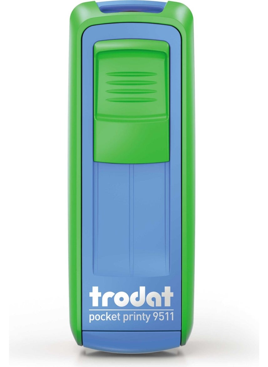 Trodat طابع Trodat 9511 مخصص للاسم والمنصب واللقب  - Image 1
