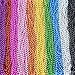 ZYFLSQ 300 Pcs Mardi Gras Beads Necklaces Bulk 33 7mm Multi Colors Metallic Beaded Necklaces for Party Costume Necklaces 10 Colors - Image 4