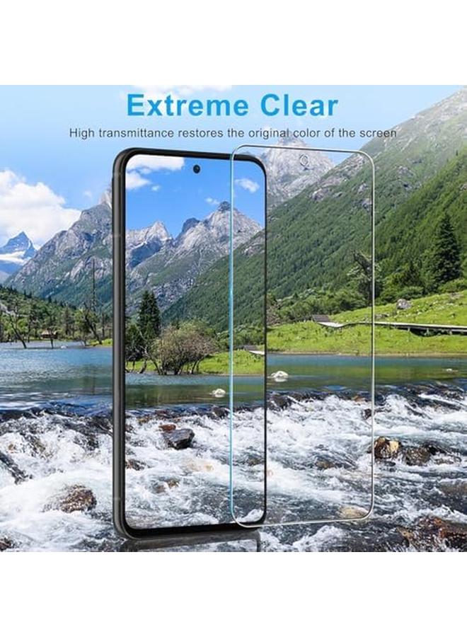 إيروريكس مجموعة من 3 واقيات شاشة لهاتف Google Pixel 9 Pro Xl 2024 مع مجموعة محاذاة تلقائية، طبقة زجاجية مقواة خالية من الفقاعات بتغطية كاملة، عالية الوضوح - Image 5