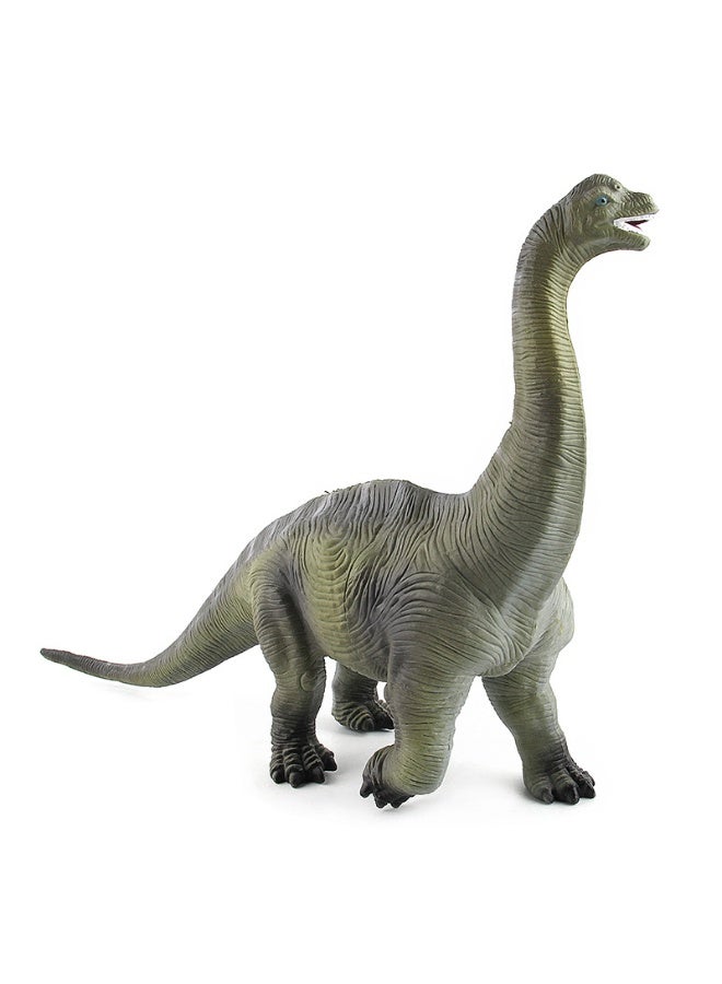 Halamodo Diplodocus Dinosaur Model , Realistic Prehistoric Animal Toy Set, Solid Plastic Material, Wild Ornaments, Jungle Zoo Cognitive Toys, Children's Birthday Party Gifts , Green 26x7x20 cm - Image 1