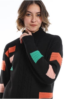 Caesar Women Wool Pullover With Round Neck  - Image 4
