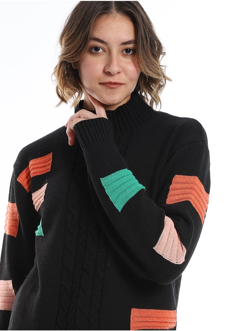 Caesar Women Wool Pullover With Round Neck  - Image 4