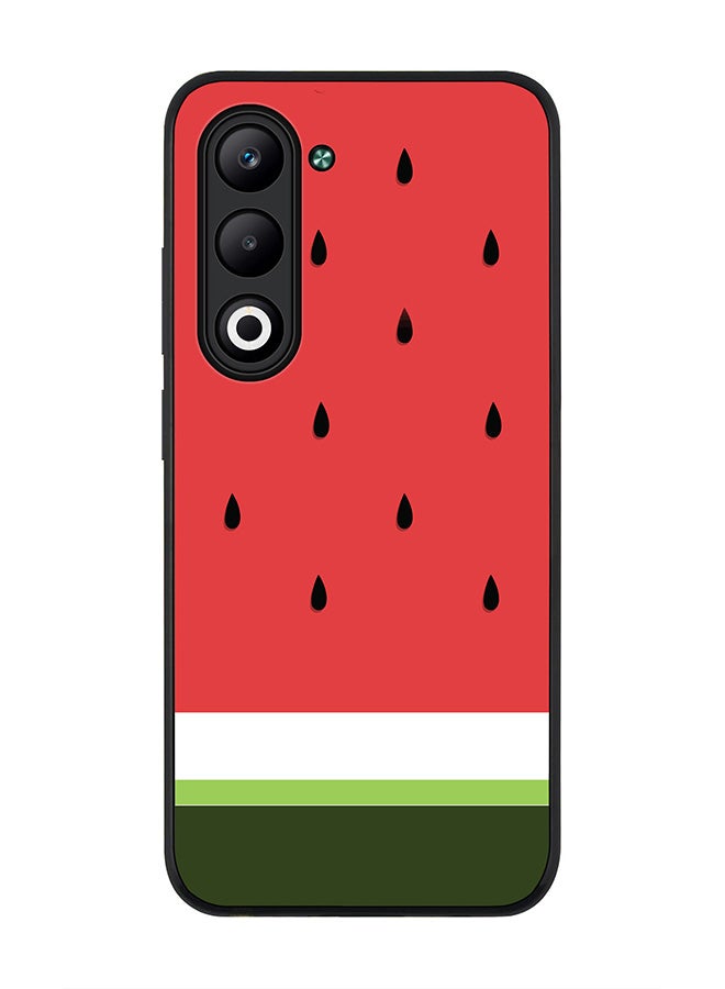 Stylizedd For Oppo A5 5G / A5 4G Case,Slim fit Camera Protection, Shockproof Thin Phone cover  - Minimal Watermelon