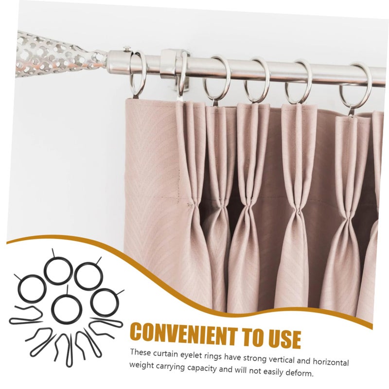 Eyelet Curtain Rings Set For Shower And Various Curtains Easy Installation Elegant Finish - Image 5