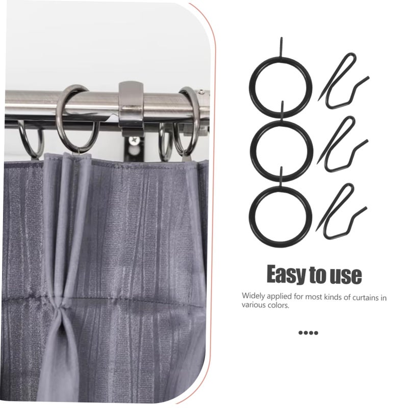 Eyelet Curtain Rings Set For Shower And Various Curtains Easy Installation Elegant Finish - Image 4