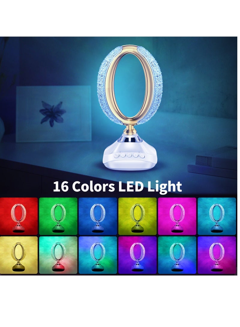 SQ-850 "O" Shaped Table Lamp Al Quran Speaker 16 Colors MP3 Player Mobile Control Remote Control - Image 4