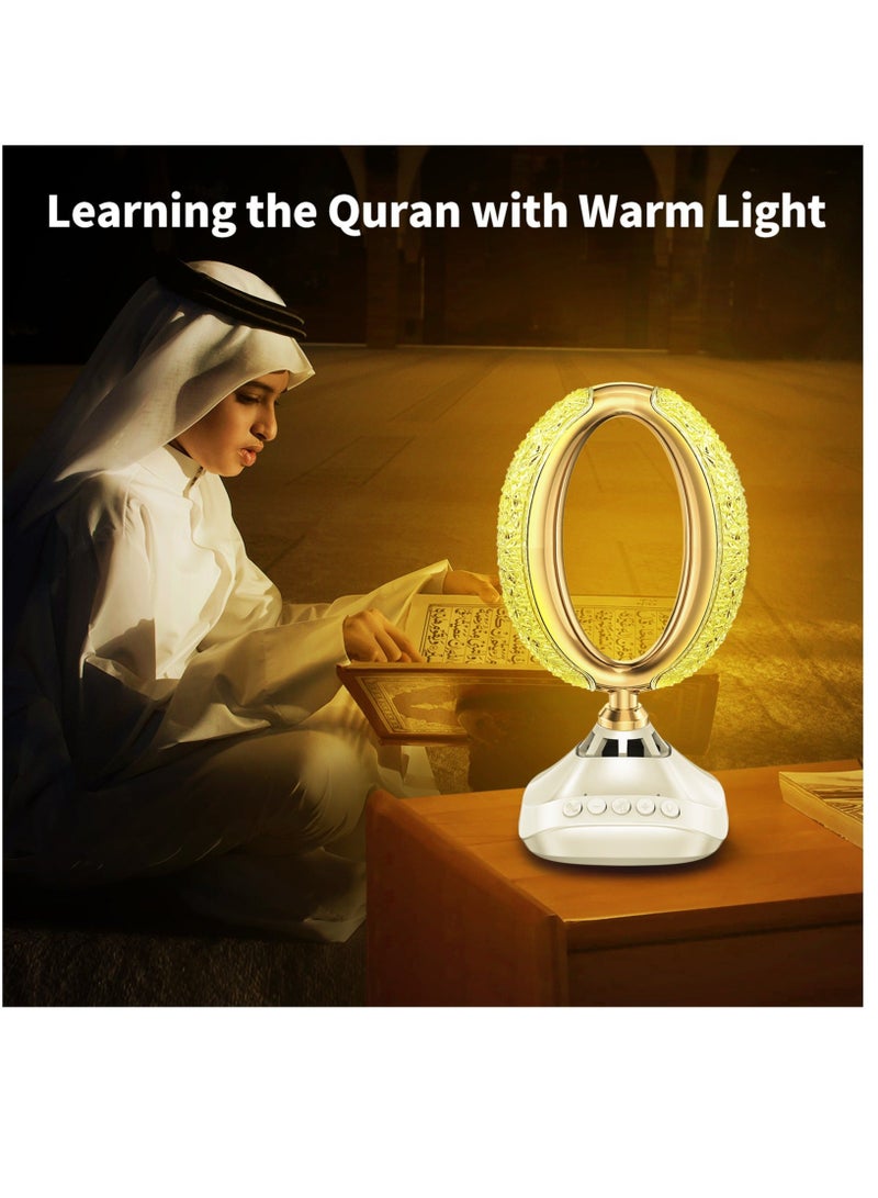 SQ-850 "O" Shaped Table Lamp Al Quran Speaker 16 Colors MP3 Player Mobile Control Remote Control - Image 3