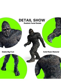 Y&D Bigfoot Statue, Resin Garden Sasquatch Desktop Decoration Home and Office Garden, Indoor Desk Gift for  - Image 3