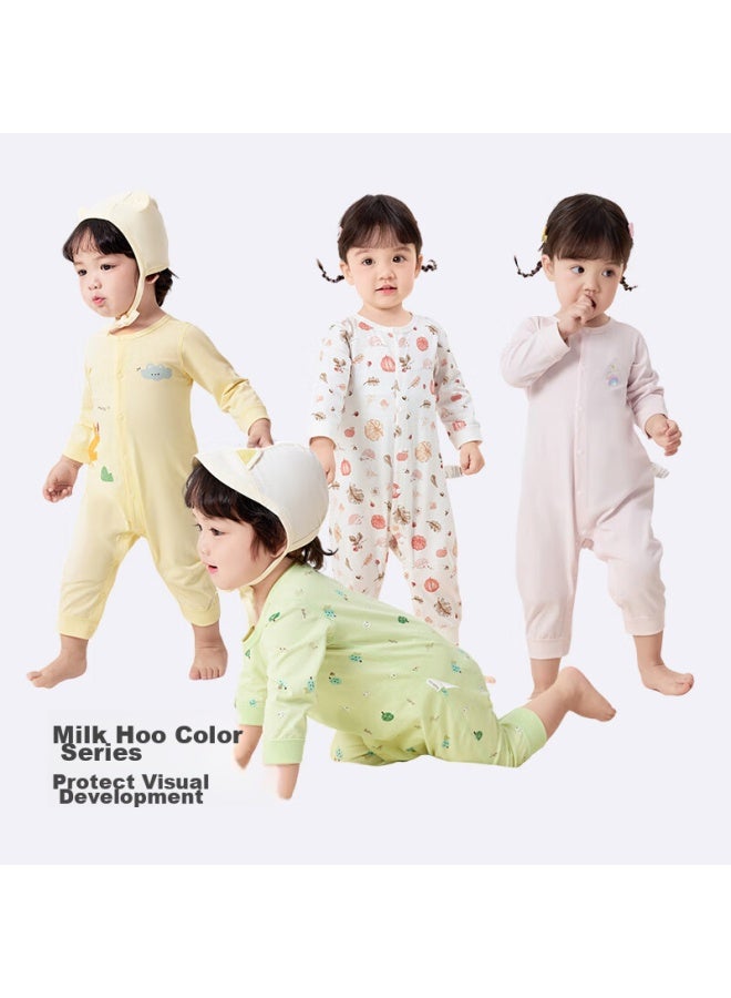 Balabala Balabala Baby Clothes, Infant Onesie Pajamas, Newborn Romper, Two-piece Set, Cute, 208324133201  - Image 2