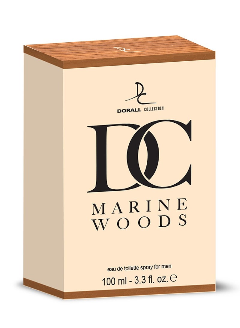 DORALL COLLECTION DC Marine Woods Eau de Toilette For Men 100ml - Image 2