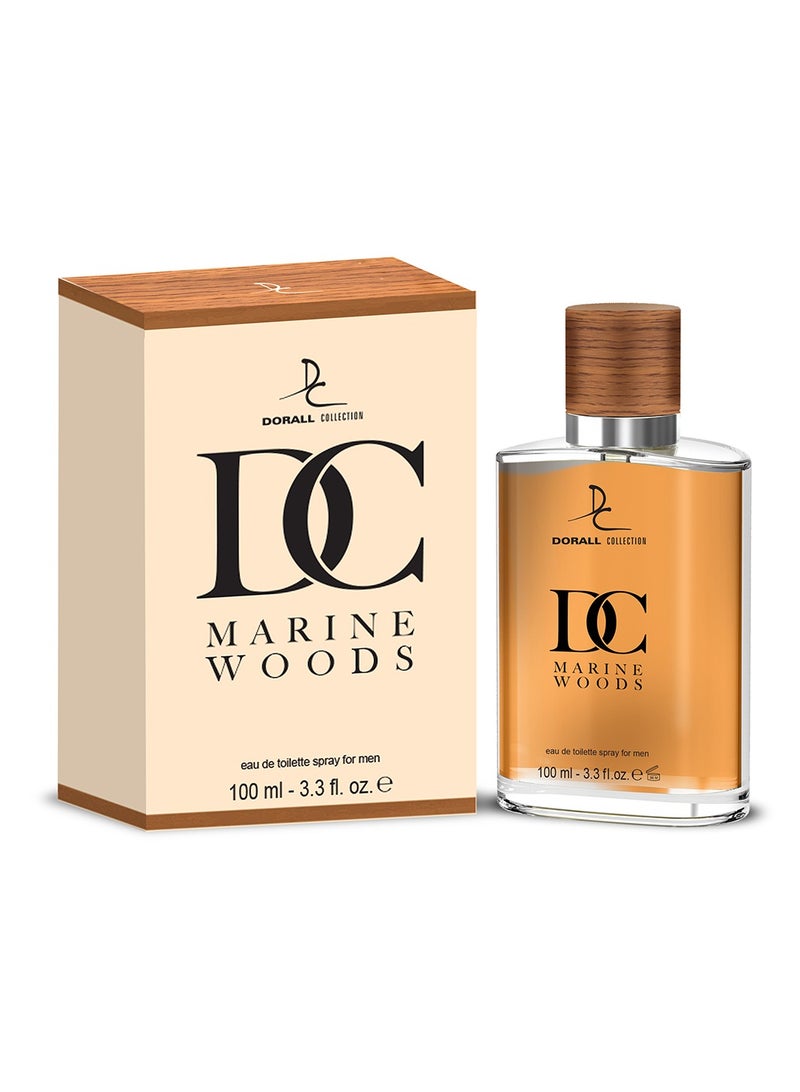 DORALL COLLECTION DC Marine Woods Eau de Toilette For Men 100ml - Image 3