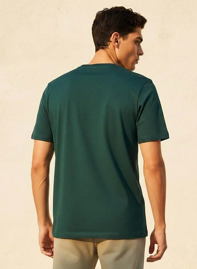 Kappa GREEN Kappa Sports T-shirt for Men | Best Price UAE