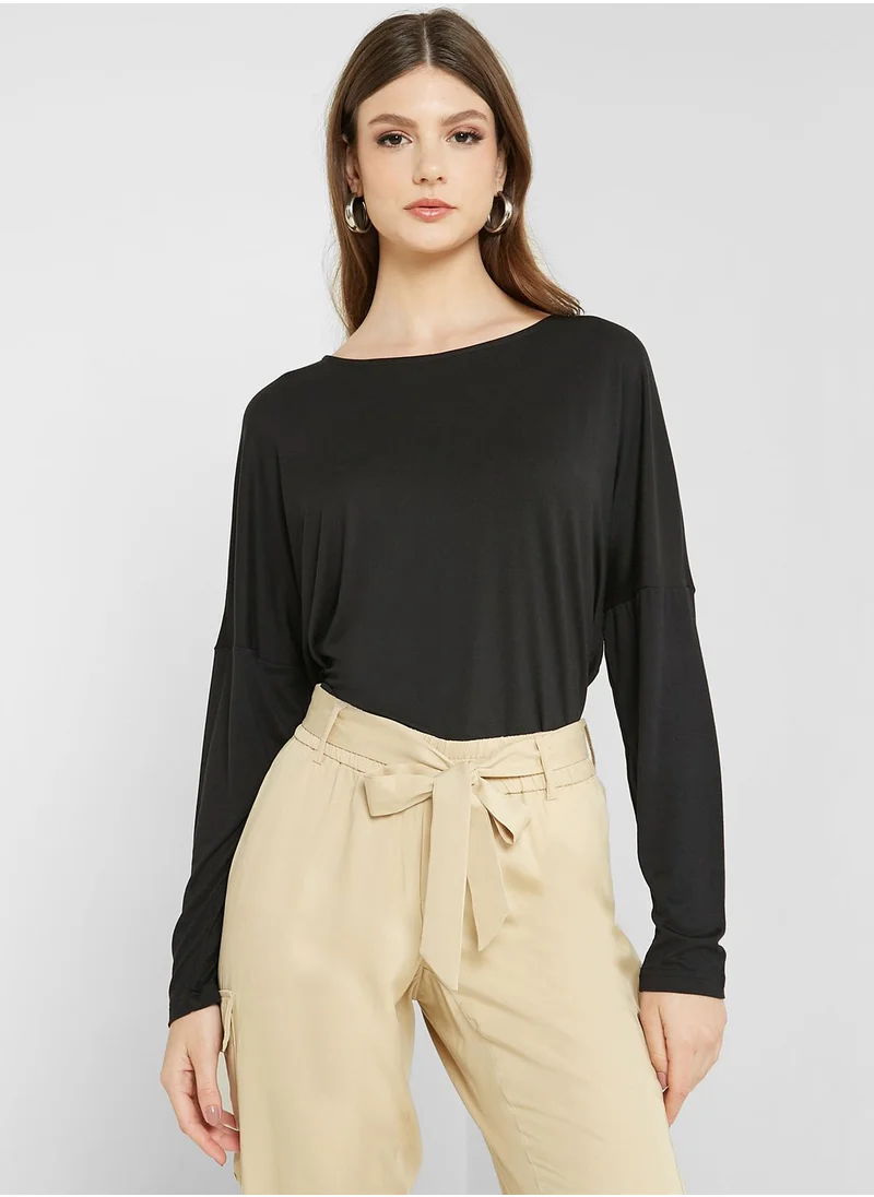 VERO MODA Crew Neck Knitted Top