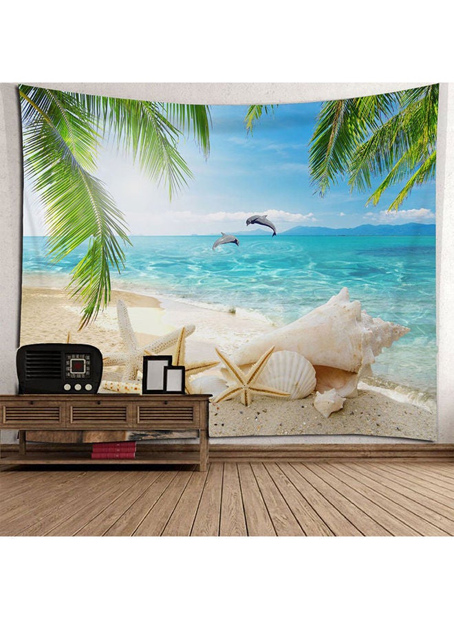 NIBEMINENT Sea View Square Tapestry Multicolour - Image 3