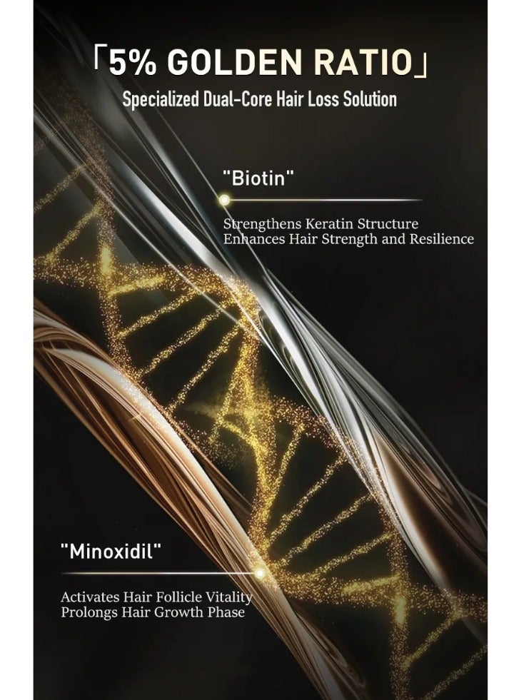 Kormesic 5% Minoxidil Biotin Scalp Cream 100G Hair Regrowth Treatment Cream with Minoxidil 5% Strengthen Hair Promote Hair Growth Reduce Hair Loss Restore Hair Texture & Strength Improve Scalp Condition - Image 4
