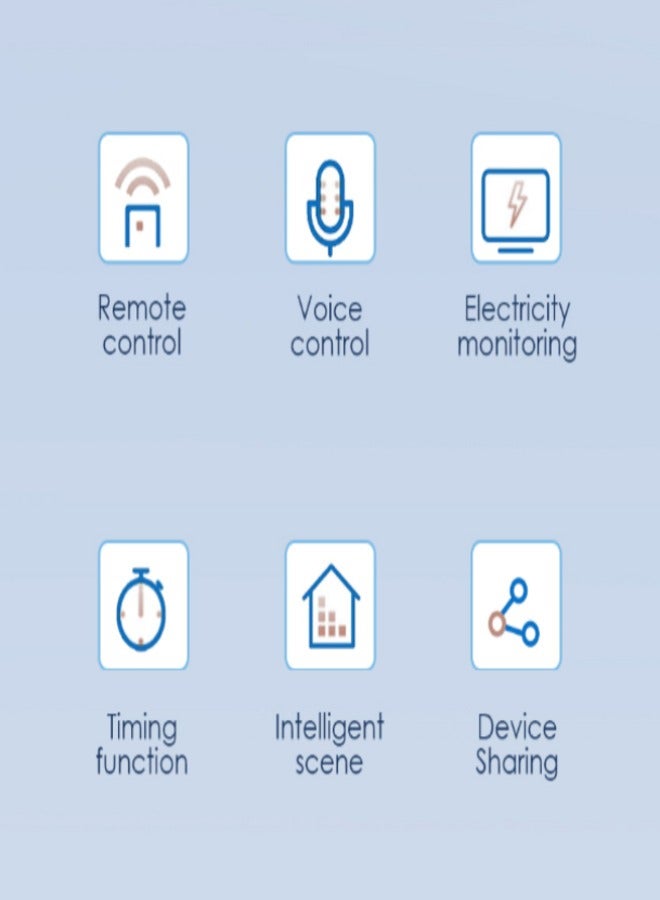 Lezonic Smart Wifi Socket 20A UK Smart Plug with Power Monitoring for Home Use and Energy Saving - Image 3