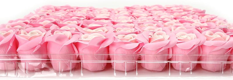 KASTWAVE 81 PCS Rose Soap Flowers Gift Set, Scented Floral Bouquet Soap Petals for Women, Romantic Bath Shower Spa Gift, Ideal for Valentine’s Day, Wedding, Birthday, Anniversary, Party Favors - Image 5