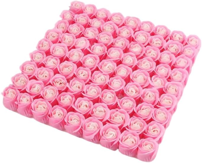 KASTWAVE 81 PCS Rose Soap Flowers Gift Set, Scented Floral Bouquet Soap Petals for Women, Romantic Bath Shower Spa Gift, Ideal for Valentine’s Day, Wedding, Birthday, Anniversary, Party Favors - Image 1