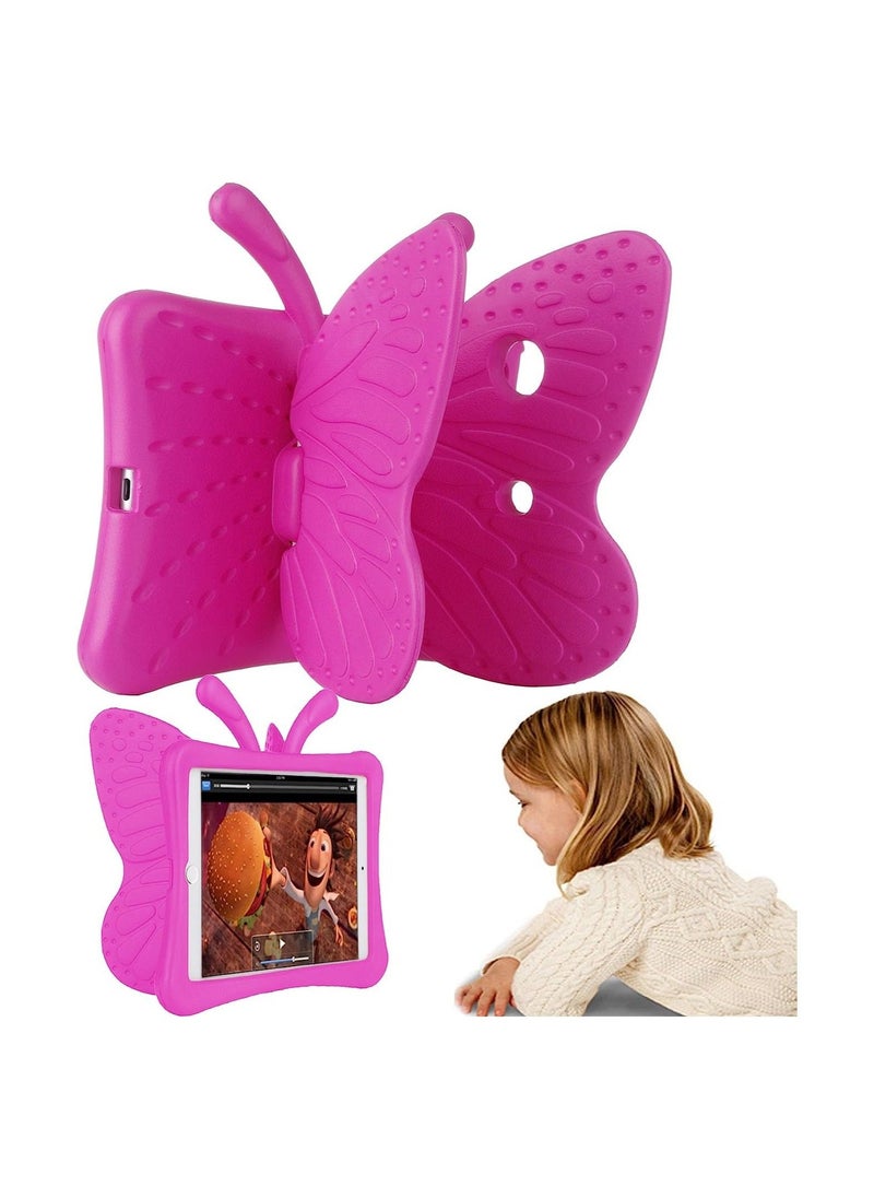 iPad Mini Case for Girls, Butterfly Shape Shock proof Kid-proof Durable EVA Foam Super Protection Tablet Case Cover for Apple iPad mini 1/2/3/4 - Image 3
