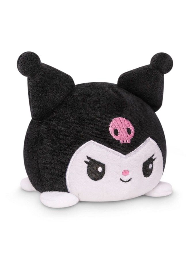 TeeTurtle The Officially Licensed Original Sanrio Plushie My Melody + Kuromi Cute Sensory Fidget Stuffed Animals That Show Your Mood  - Image 2