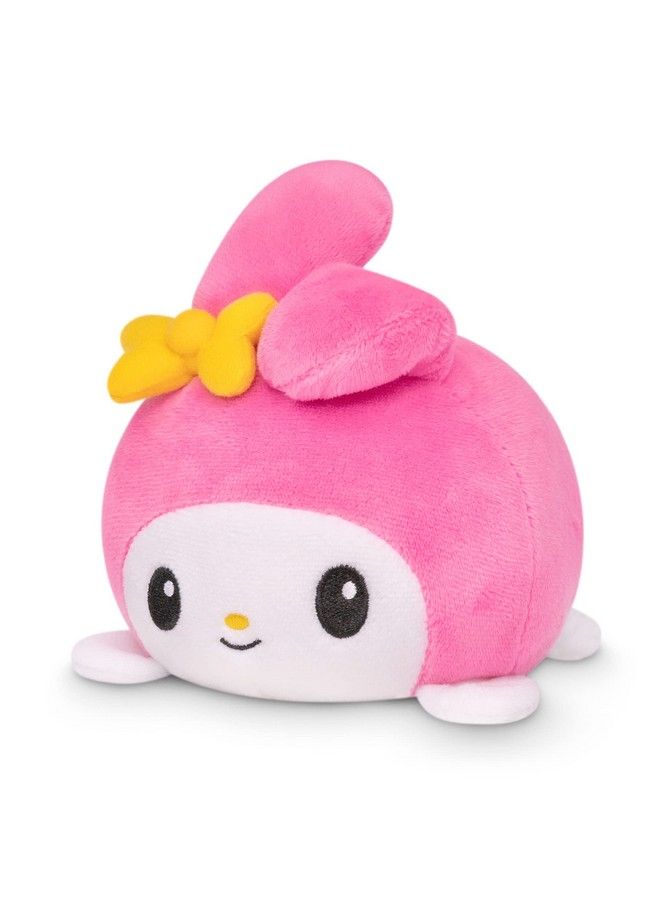 TeeTurtle The Officially Licensed Original Sanrio Plushie My Melody + Kuromi Cute Sensory Fidget Stuffed Animals That Show Your Mood  - Image 3