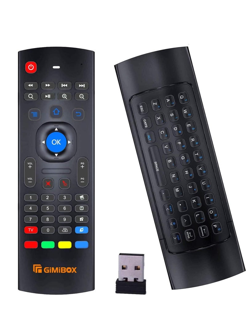 ELTRAZONE Gimibox MX3 Pro Air Mouse Wireless Keyboard – 2.4G Smart TV Remote with Motion Sensing for Android TV Box, PC, Smart TV, Projector, HTPC - Image 5
