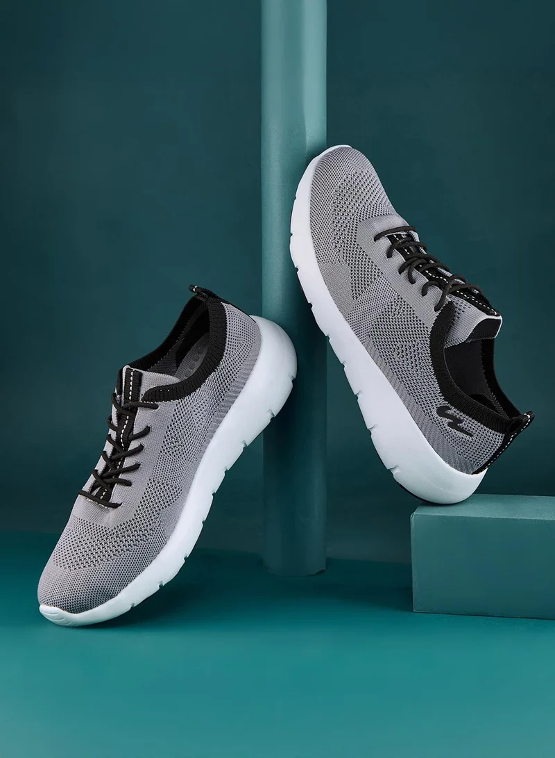 CAMPUS Men’s Grey Sports Shoes – Bold Single-Tone Look Shoes that Elevates Casual Style