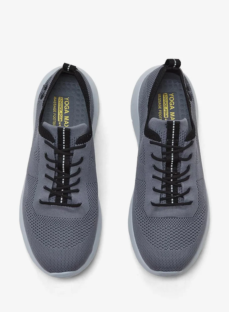 CAMPUS L.Gry/Blk Men’s Grey Sports Shoes – Bold Single-Tone Look Shoes that Elevates Casual Style for Men | Best Price UAE