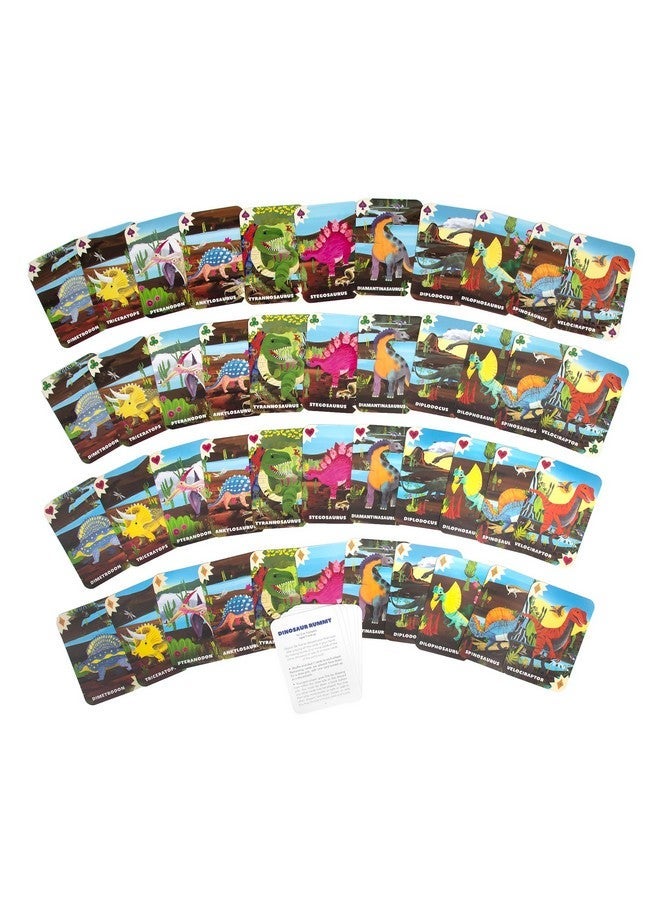 eeBoo Dinosaur Rummy Playing Cards, 1 EA - Image 3
