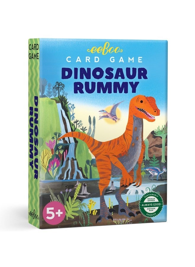 eeBoo Dinosaur Rummy Playing Cards, 1 EA - Image 1