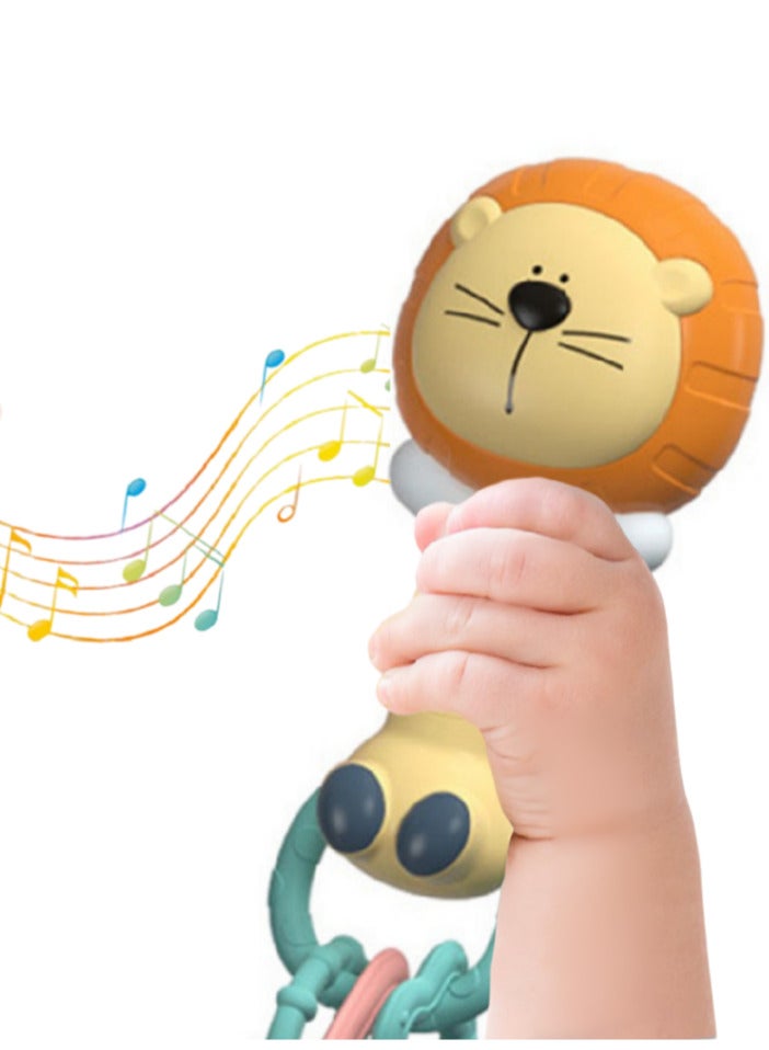 Baby Music push and pull Toy 6-12 Months, Baby Toys with Music and Light, Toddler Learning Toys Sensory Toys Baby Gifts  - Image 1