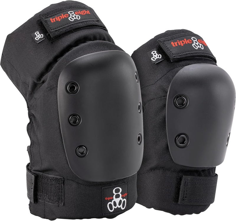 Triple Eight Park Skateboarding Pad Set with KP 22 Knee Pads and EP 55 Elbow Pads - Image 1