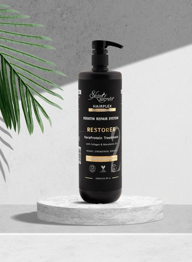 Skin Secrets Restorer KeraProtein Keratin Treatment with Collagen & Macadamia Oil (Step 2)| 1000ml - Image 2