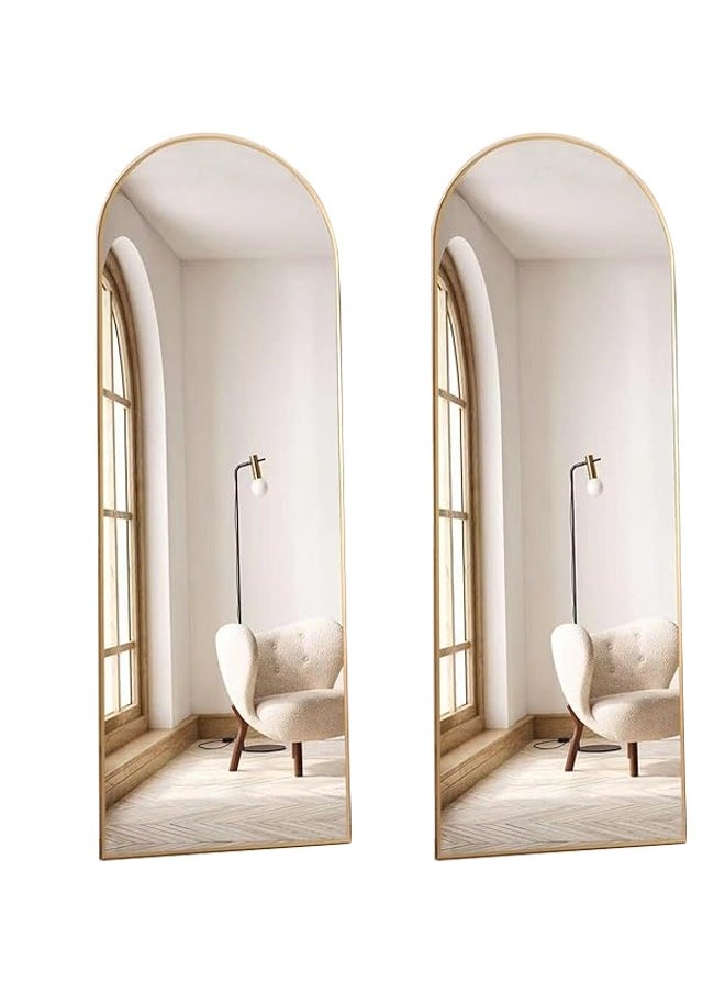 NKX Pack of 2 Full Length Mirror with Stand  - Image 1