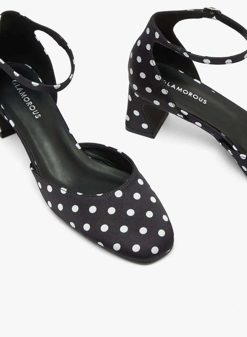 Glamorous  Casual Ankle Strap Heeled Sandals for Women | Best Price UAE