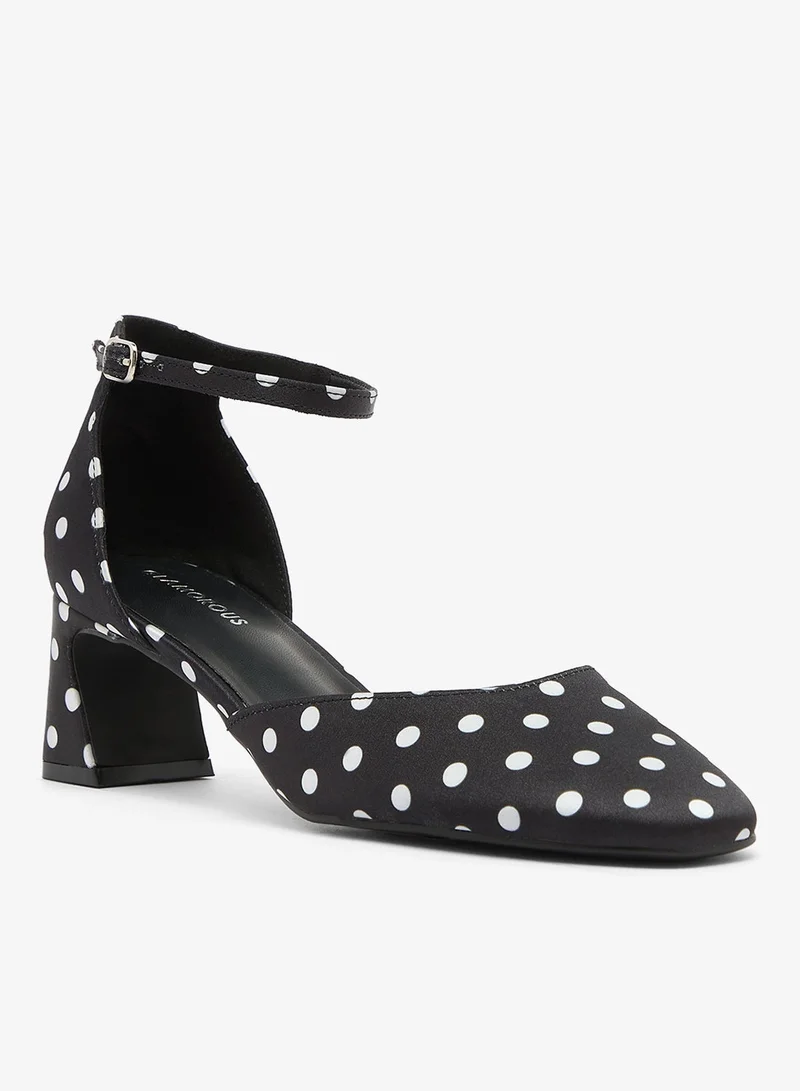 Glamorous  Casual Ankle Strap Heeled Sandals for Women | Best Price UAE