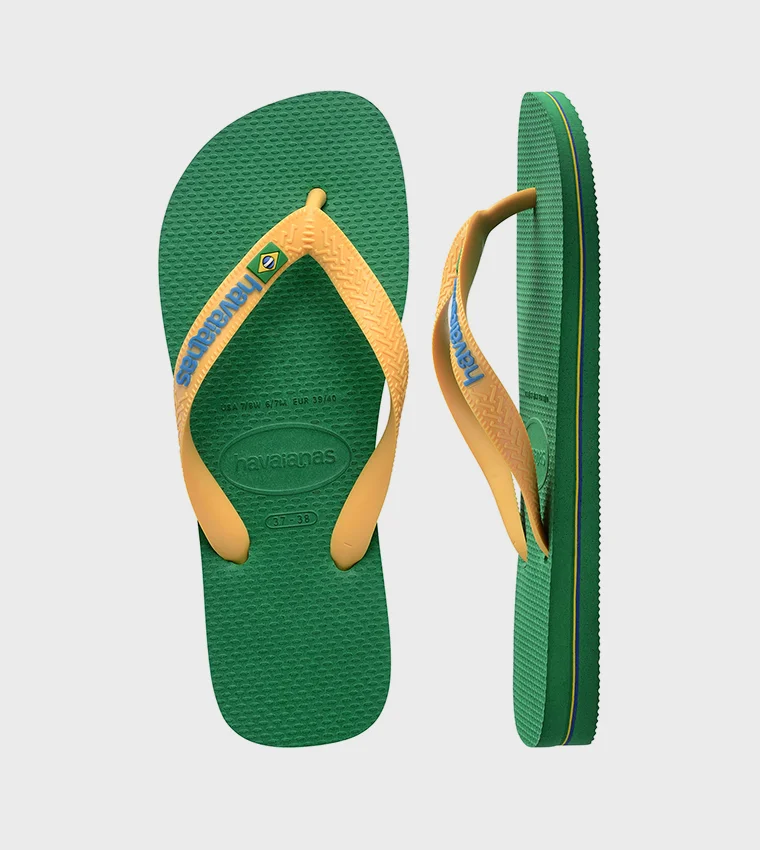 Havaianas Green/Yellow Hav. Brasil Logo  | Best Price UAE