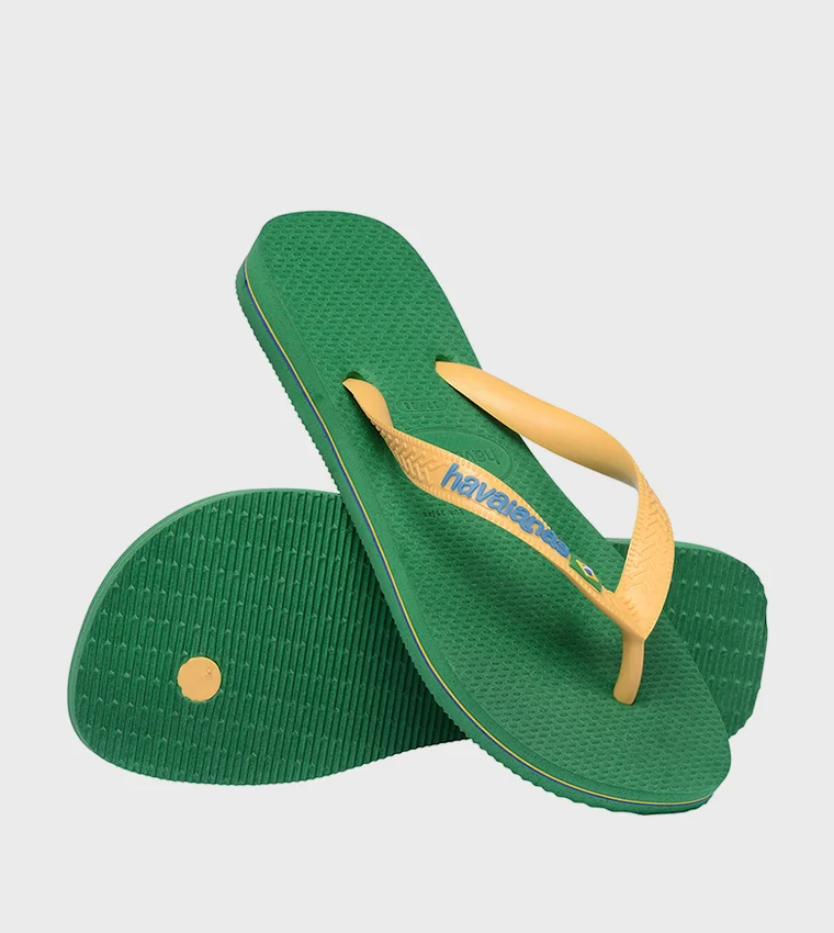 Havaianas Green/Yellow Hav. Brasil Logo  | Best Price UAE