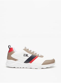 LBL by Shoexpress Men's Panelled Sneakers with Lace-Up Closure  - Image 1
