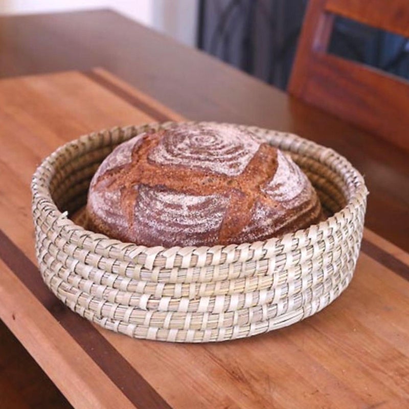 Better World Bio Bread Basket with Terracotta Warmer, Bread Basket for Serving, Sized 11.5" w x 11.5" l x 3.5" h, Nature Inspired Birds of a Feather Design - Image 4