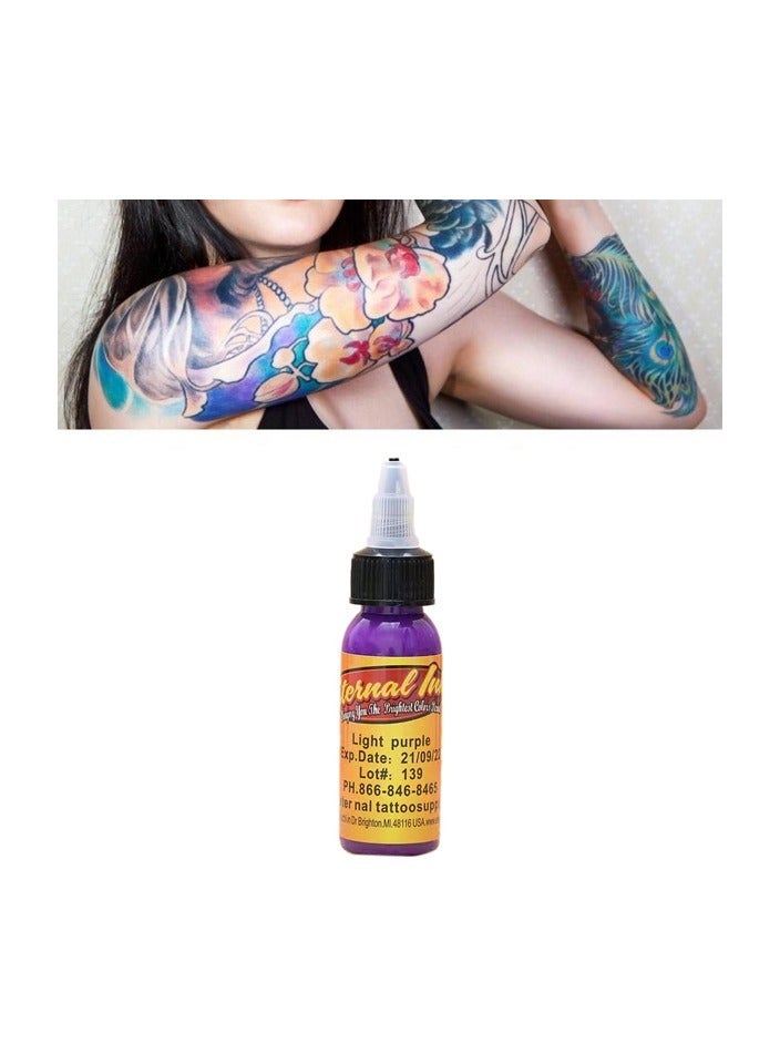 1 Bottles 30ml Tattoo Makeup Ink Pigment Professional Beauty Body Art Inks Colour Sky Blue - Image 5